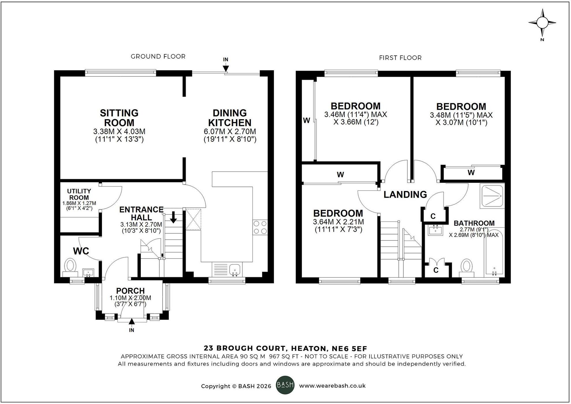 Brough Court, Newcastle Upon Tyne, NE6 floorplan