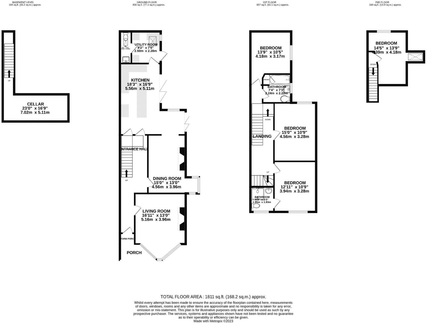 41, Cranford Avenue, Knutsford, WA16 floorplan