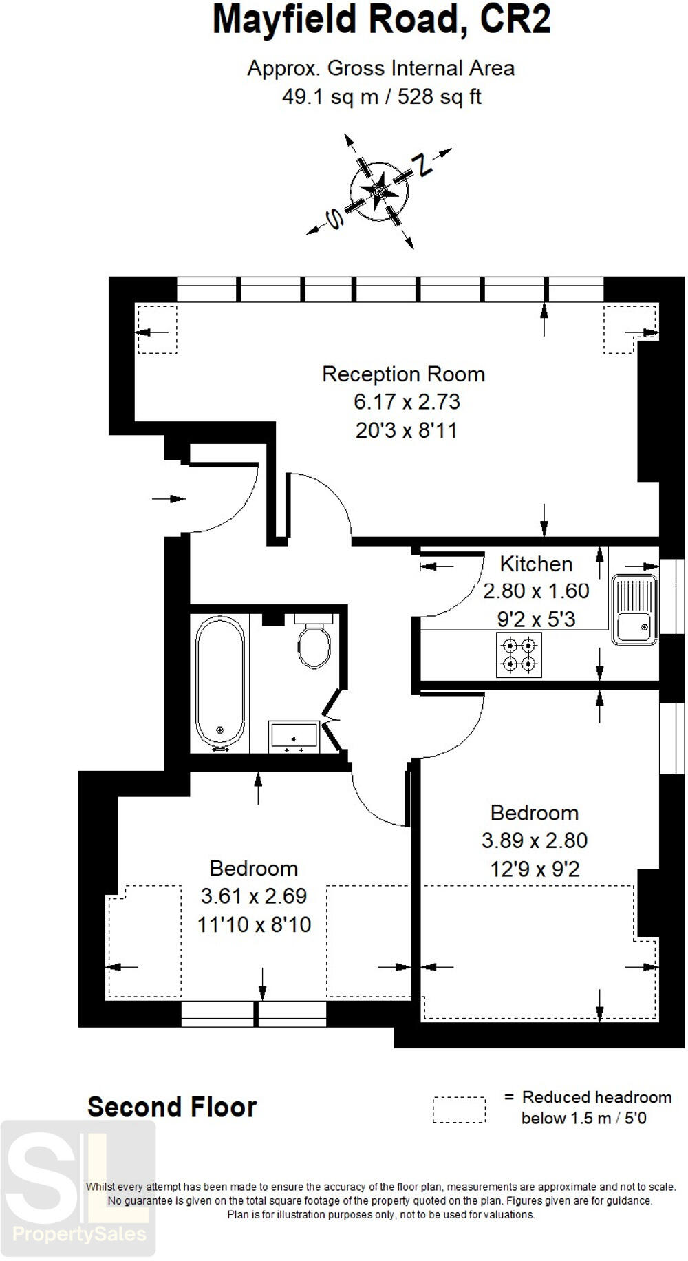 Mayfield Road, South Croydon floorplan