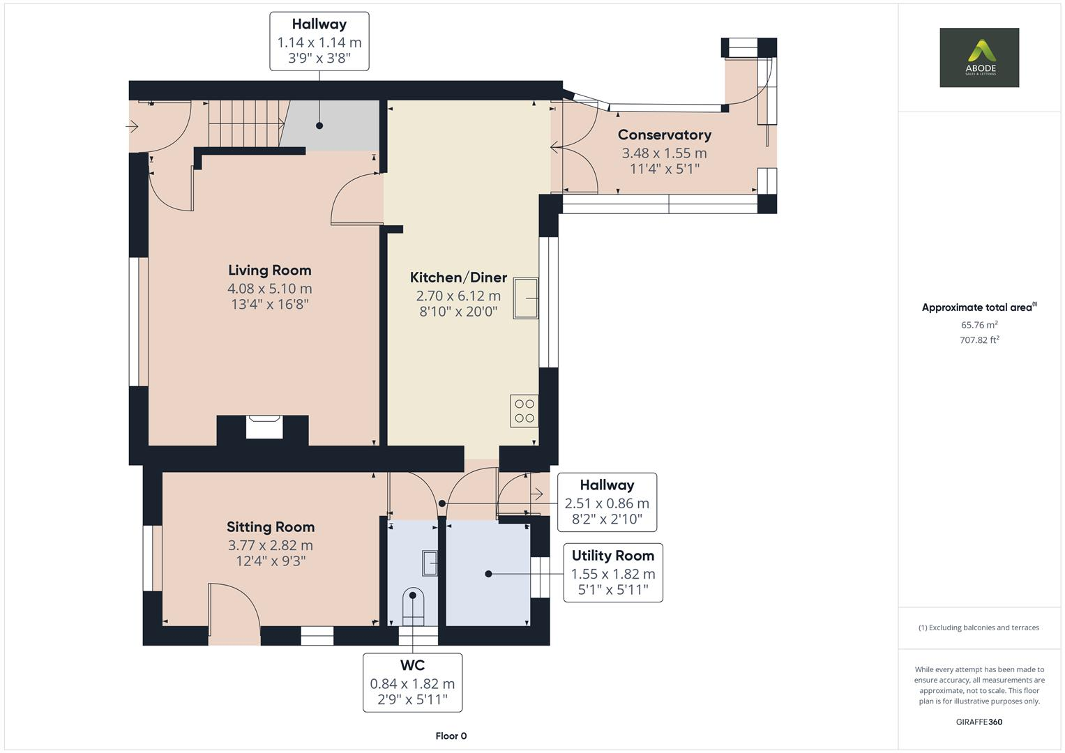Sunnyside Road, Uttoxeter, Staffordshire floorplan
