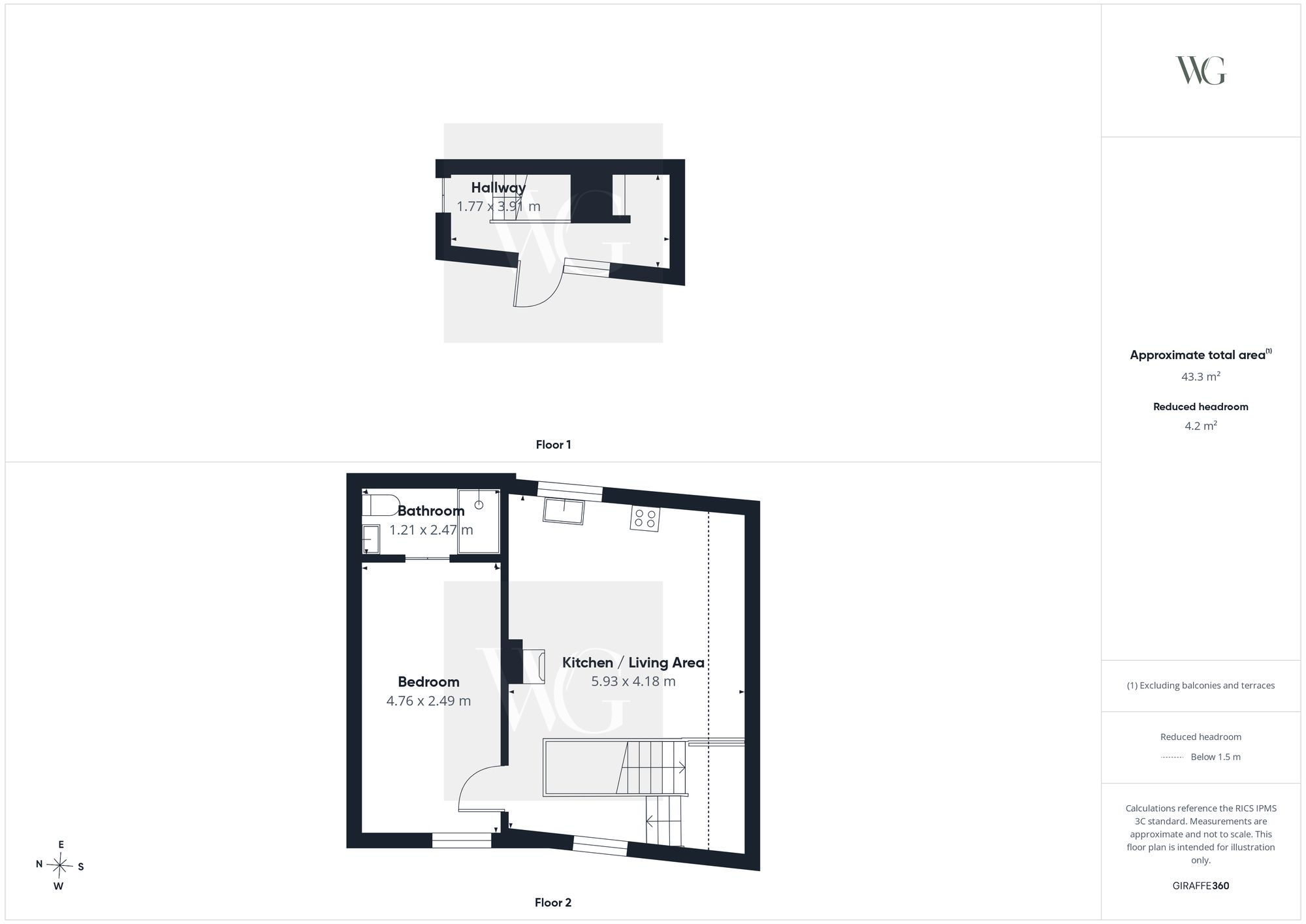 South Cote, Flat 5, 2 Parliament Street, Norton, Malton YO17 9HE floorplan