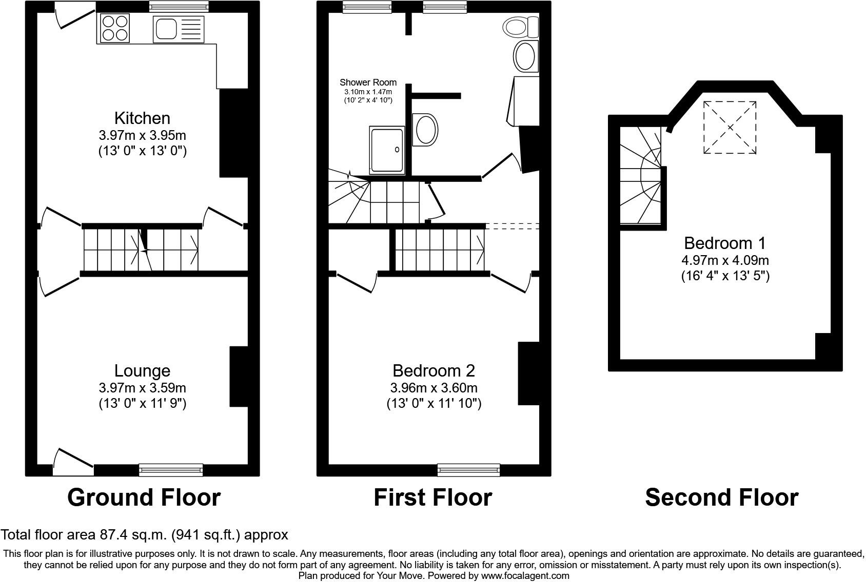 Wood View, Birdwell, Barnsley, South Yorkshire, S70 floorplan