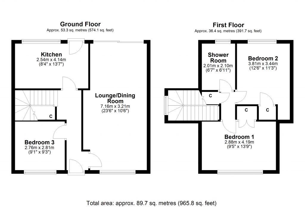 19 Avondale Road, West Kilbride, KA23 9BJ floorplan