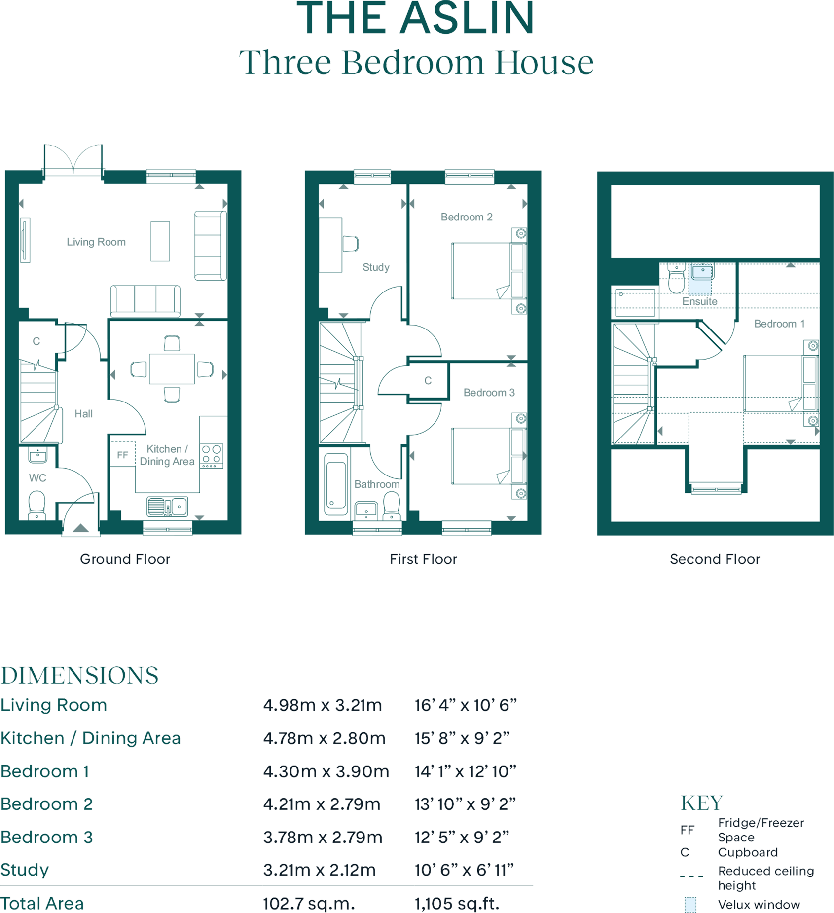 Leaf Living at Great Haddon Wood, Peterborough, PE7 floorplan