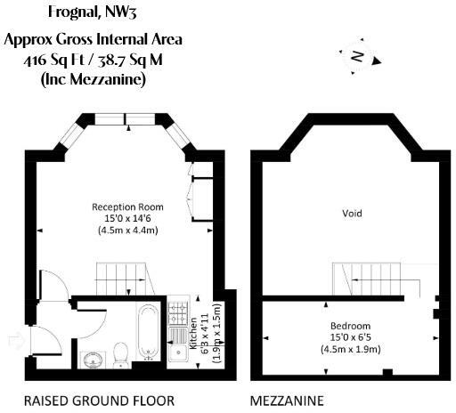 Frognal, Hampstead, London, NW3 floorplan