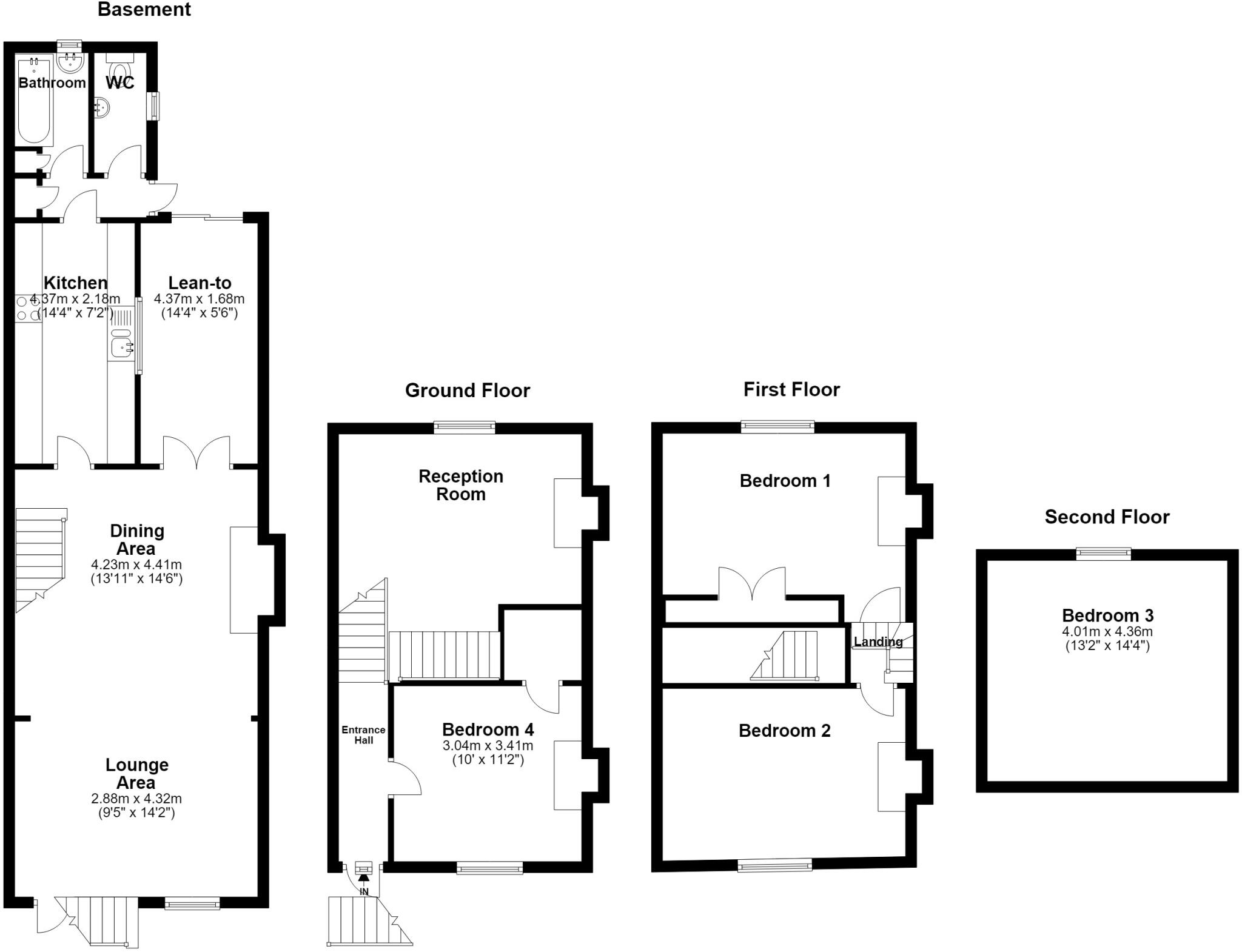Maidstone Road, Rochester, ME1 floorplan