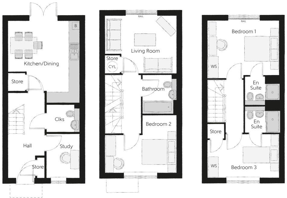 76 Spey Road, Tilehurst, Reading floorplan