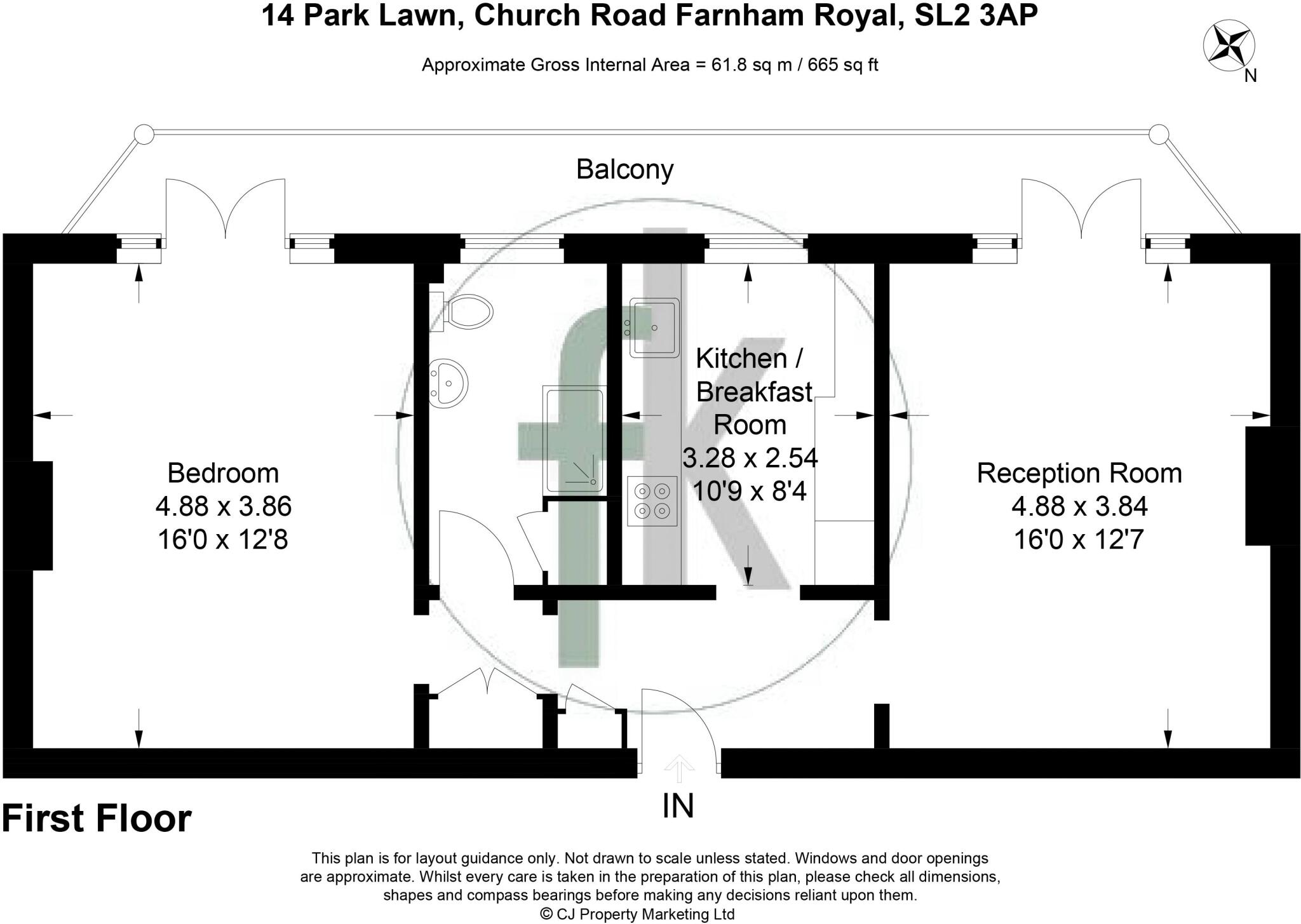 Park Lawn, Farnham Royal floorplan