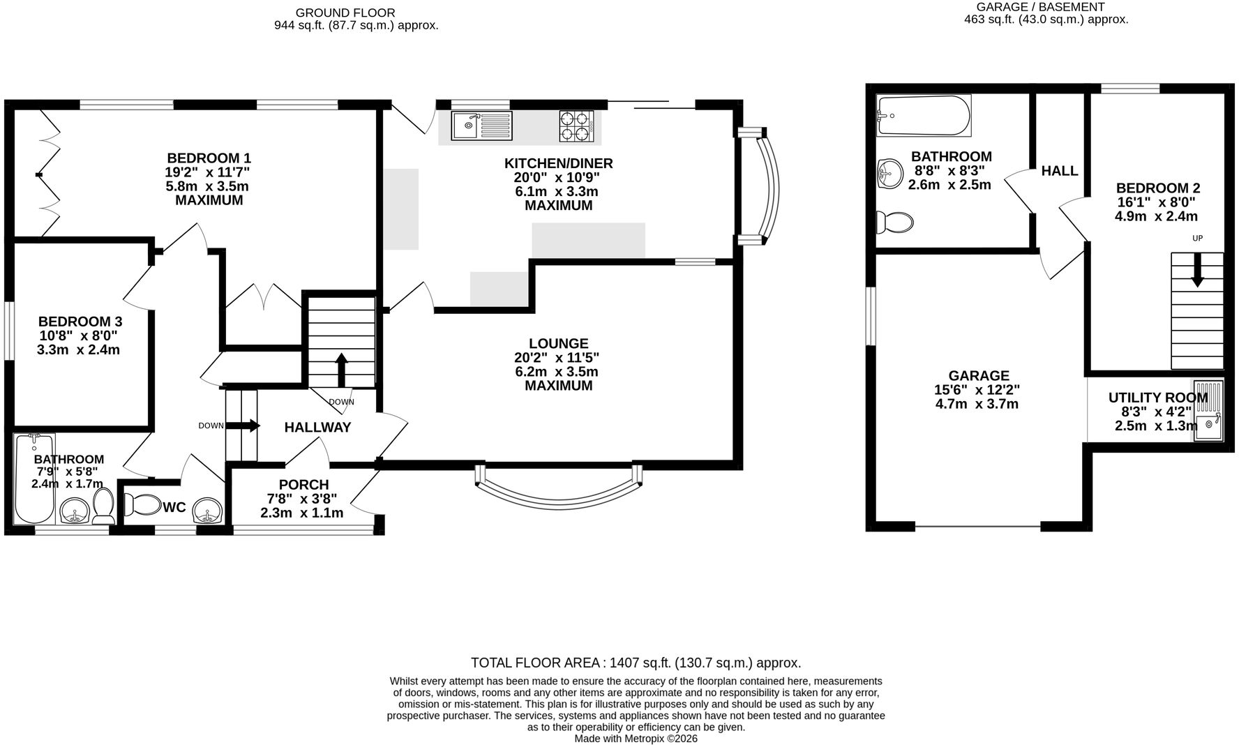 Court Drive, Cromer, NR27 floorplan