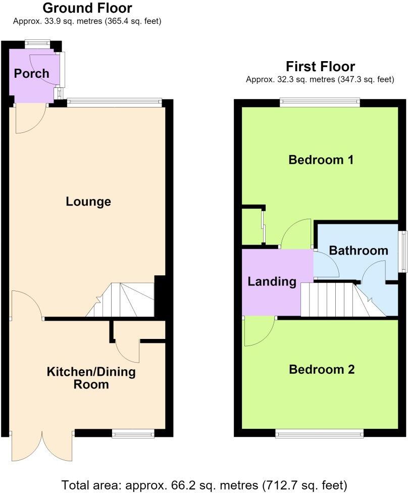 Branston Crescent, Melton Mowbray floorplan