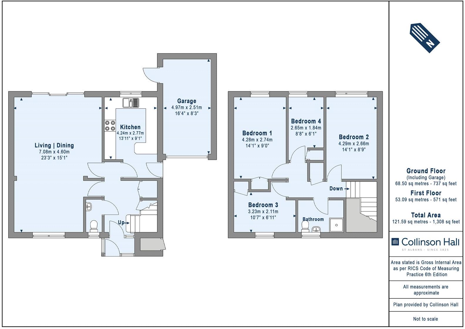 Samian Gate, St. Albans, Hertfordshire, AL3 floorplan