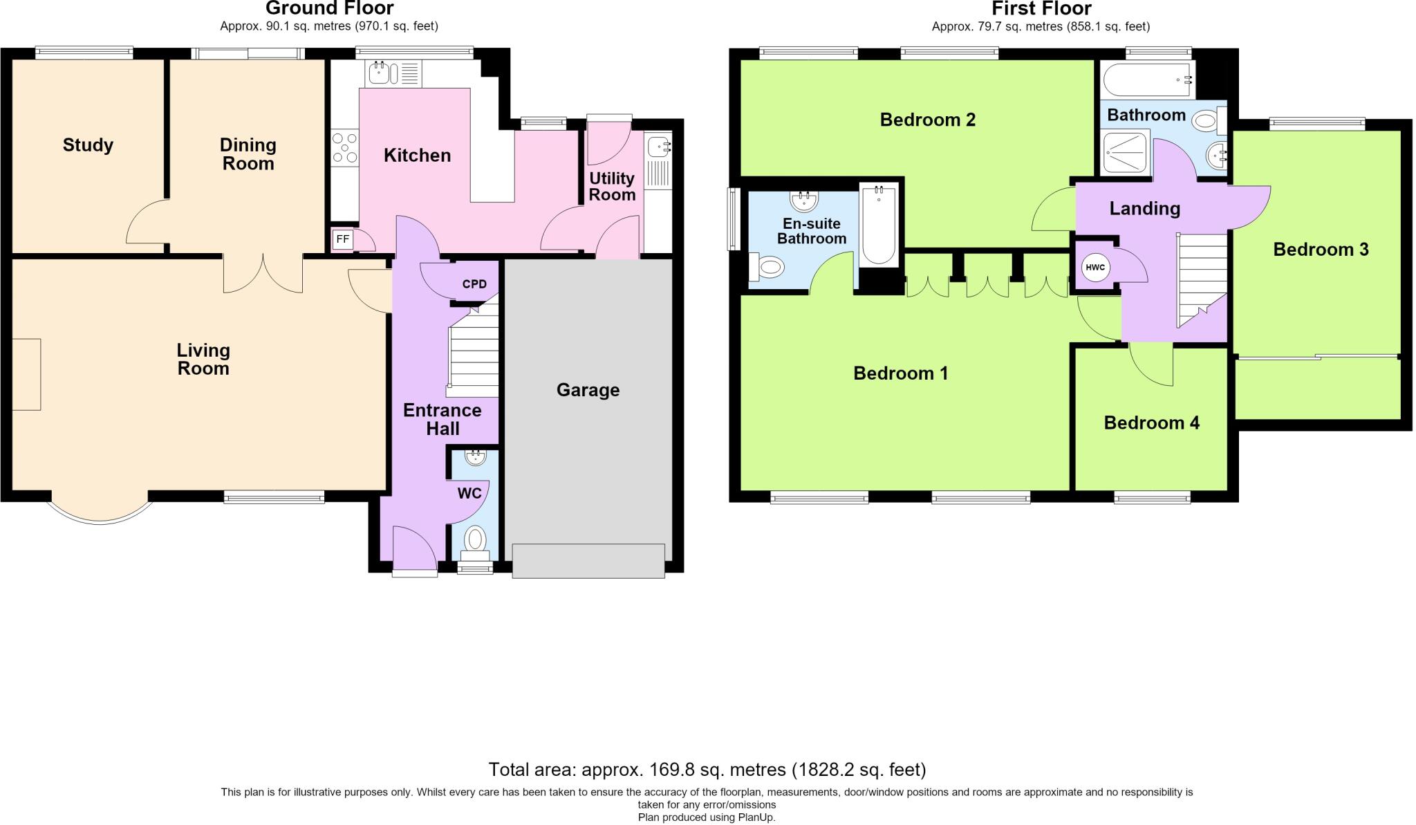 Cornwall Crescent, Yate floorplan