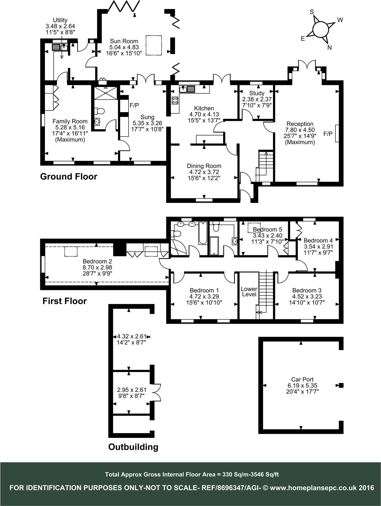 Main Street, Cotterstock, Peterborough, Northamptonshire, PE8 floorplan