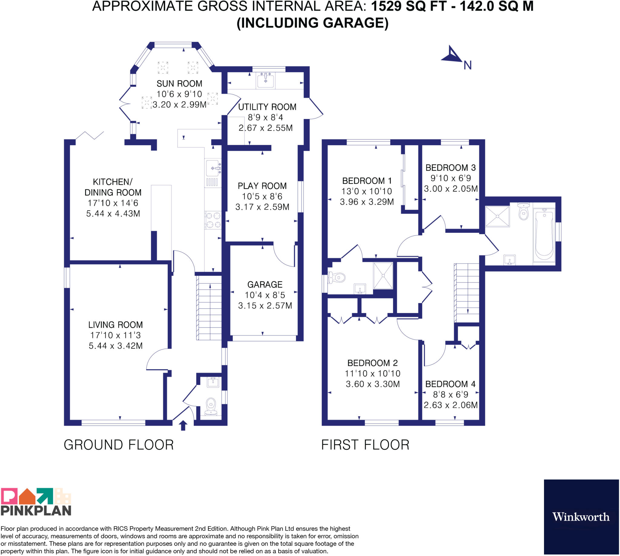 Heywood Drive, Bagshot, Surrey, GU19 floorplan