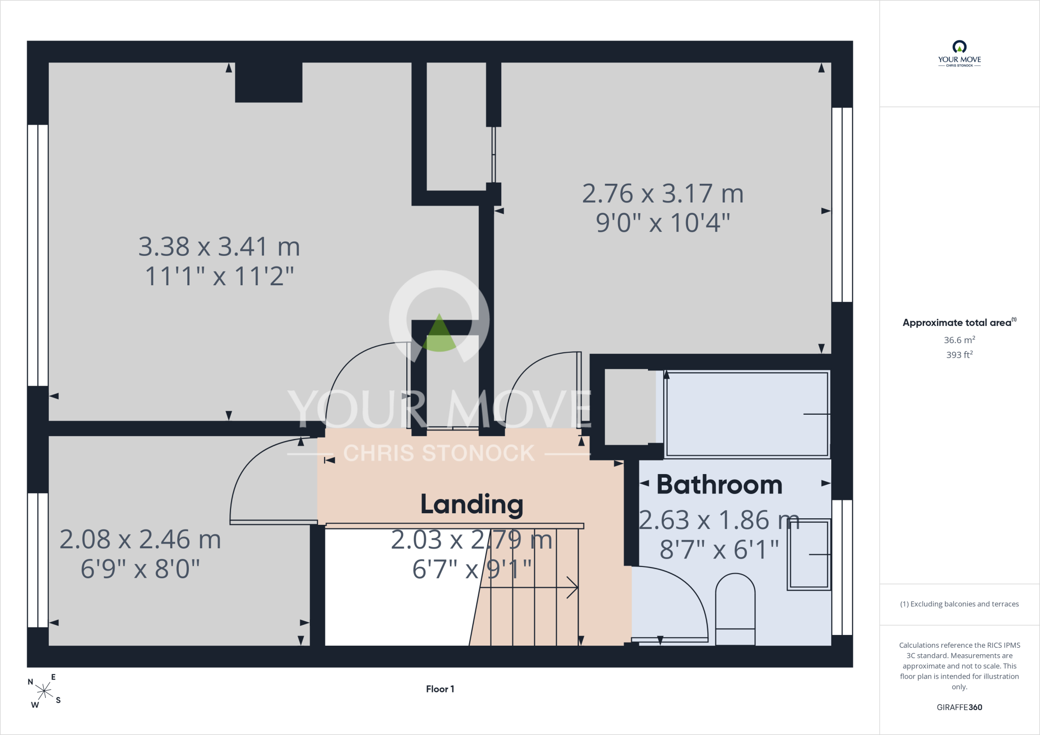 Waterford Close, Seaton Sluice, Whitley Bay, Northumberland, NE26 floorplan