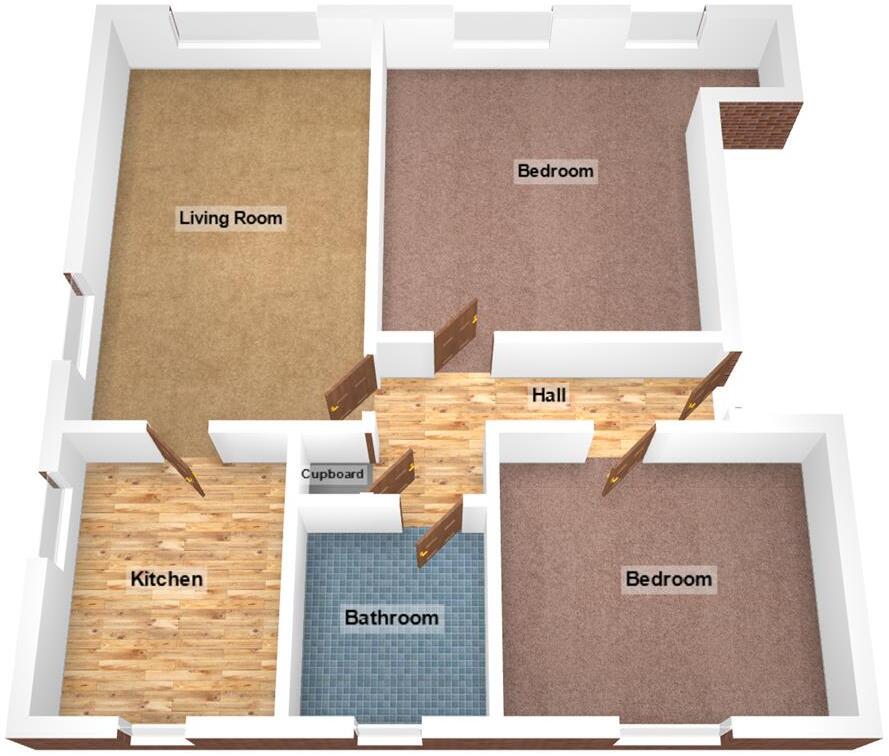3 Woodland Park, Colwyn Bay floorplan