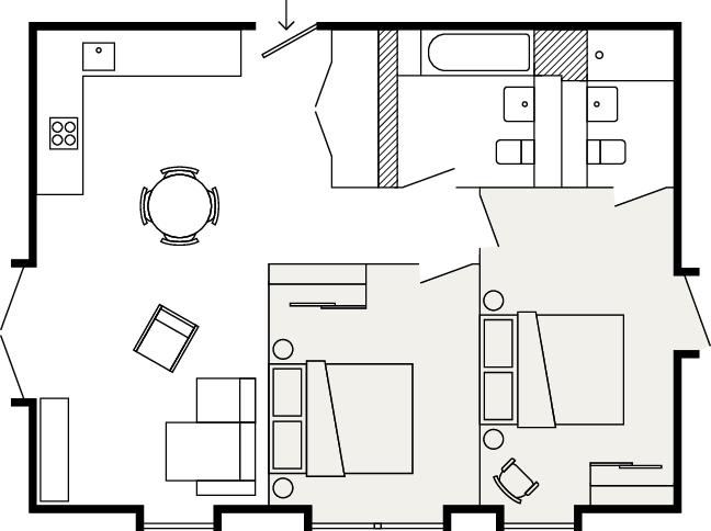 Kampus, Chorlton Street, Manchester floorplan