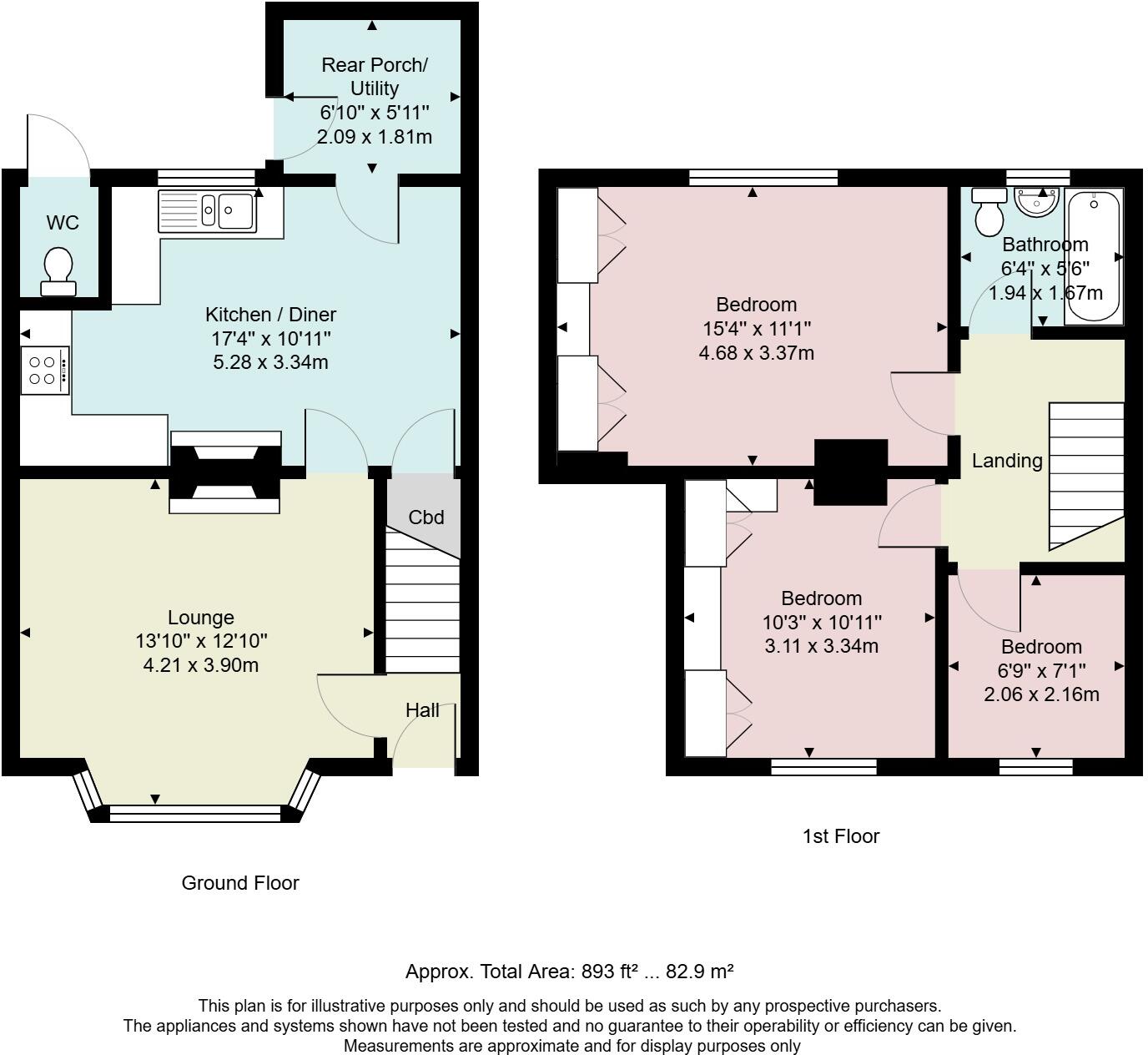Helmside Road, Oxenholme, Kendal, Cumbria, LA9 floorplan