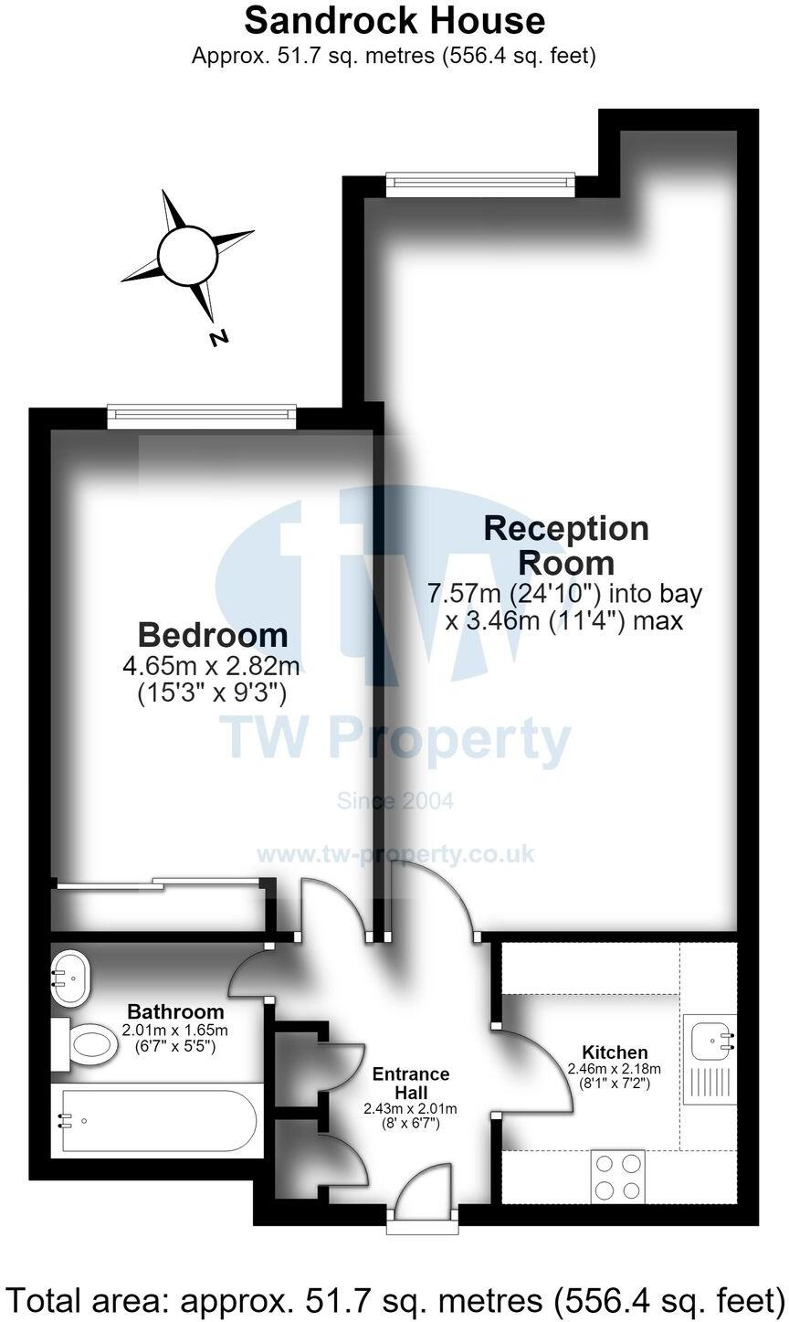 Sandrock Road, Sandrock House Sandrock Road, TN2 floorplan