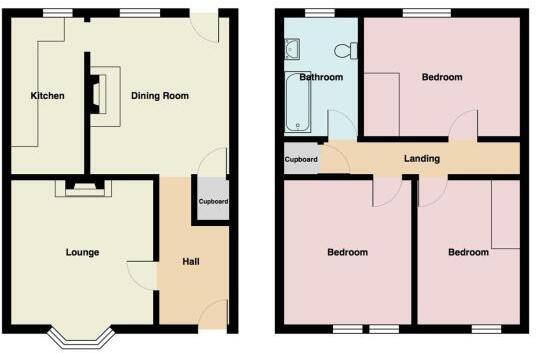 Denny Bank, LA2 floorplan