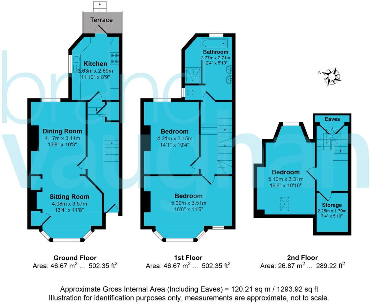 Compton Road, Brighton, East Sussex, BN1 floorplan