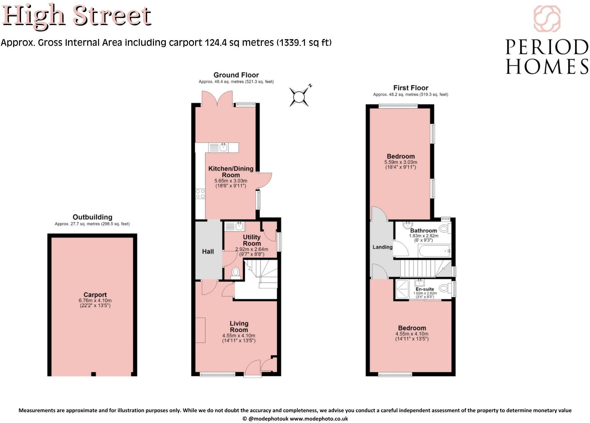 Laurelcote Mews, High Street, Ingatestone floorplan