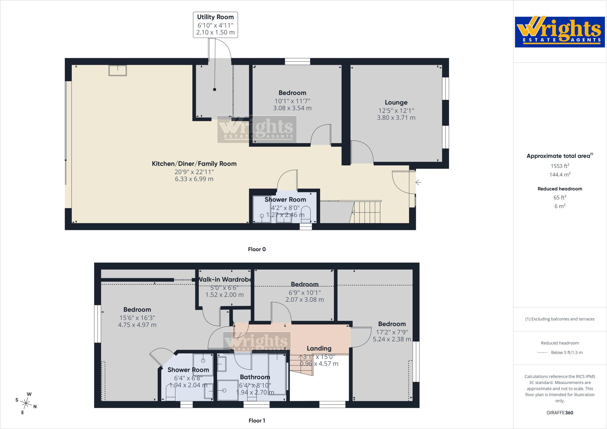 Clarendon Road, Broadstone, Dorset, BH18 floorplan