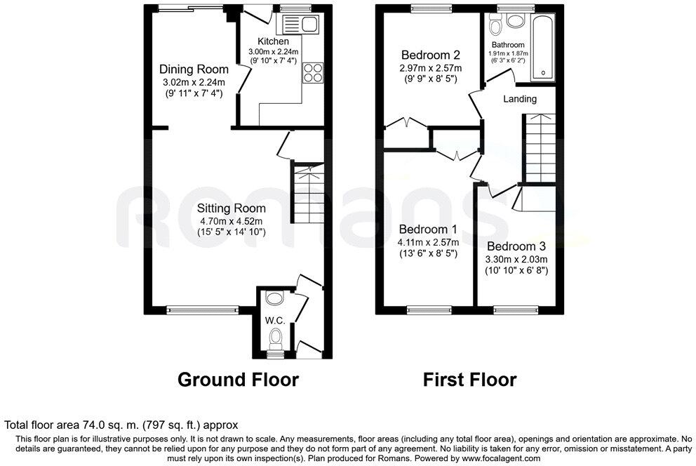 Southern Way, Farnborough, Hampshire floorplan