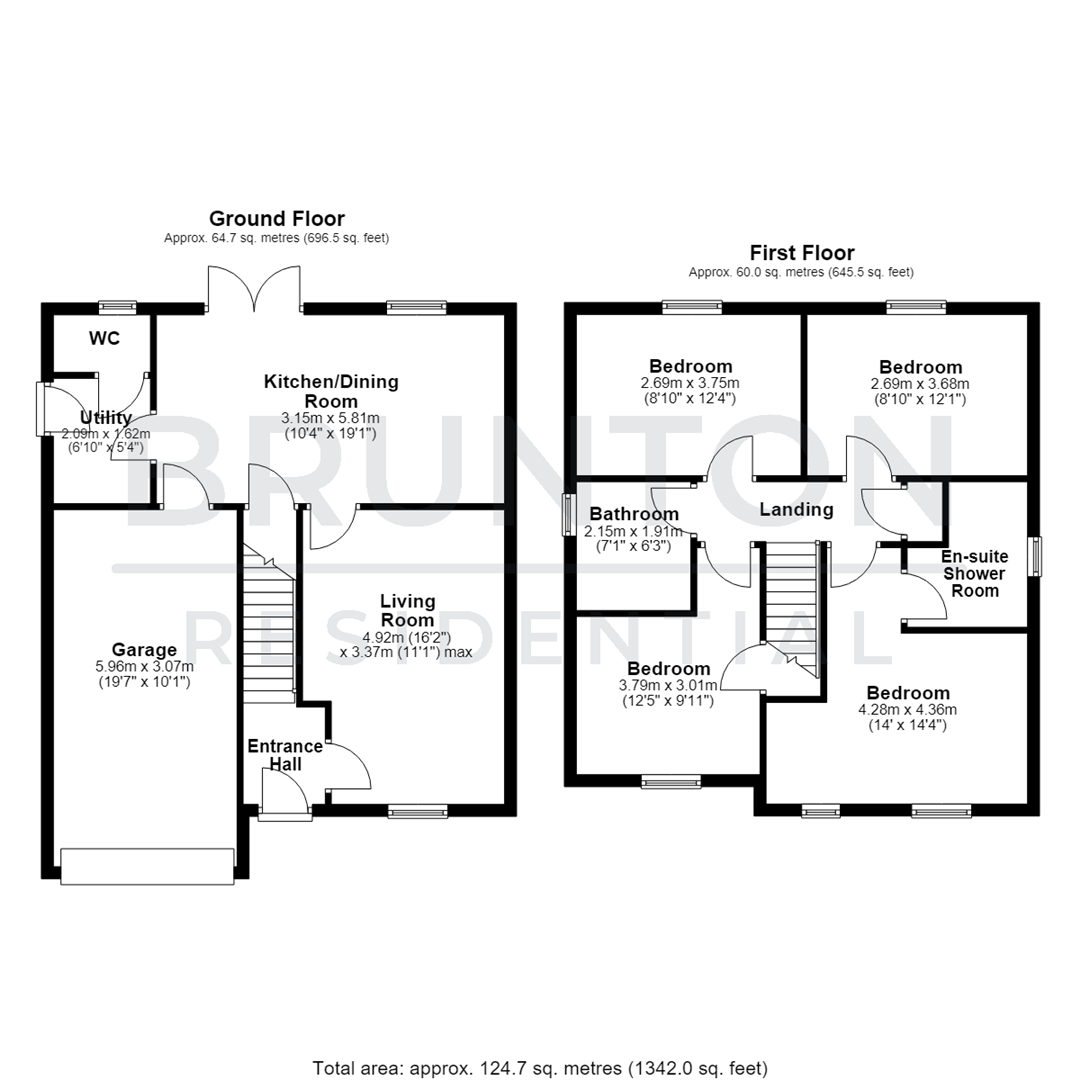 Dataller Drive, Hazlerigg, Newcastle Upon Tyne, NE13 floorplan