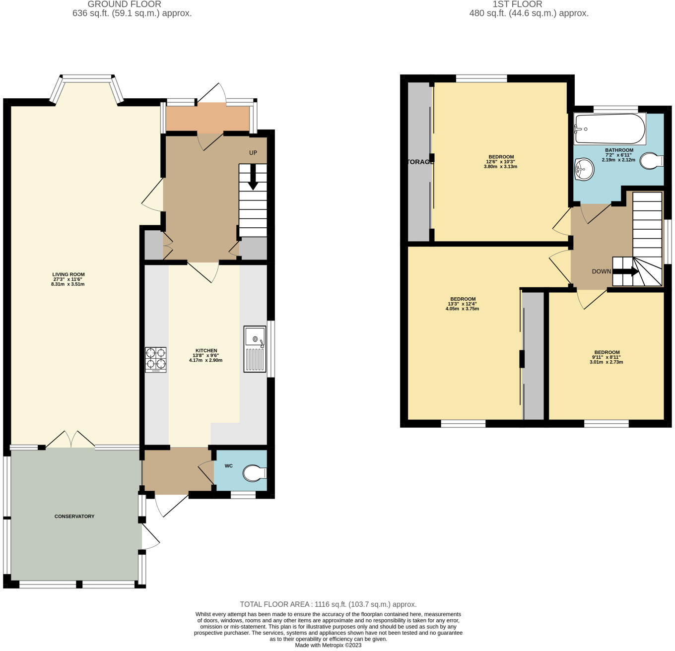 Mitchell Road, Palmers Green, London, N13 floorplan