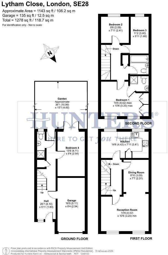 Lytham Close, Thamesmead floorplan