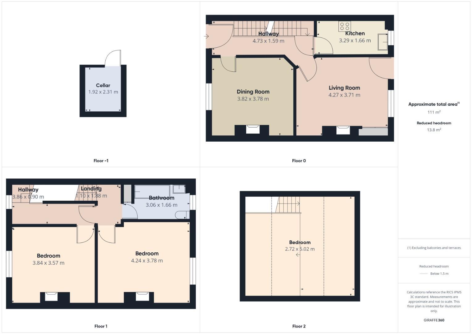 Belgrave Road, Bingley floorplan