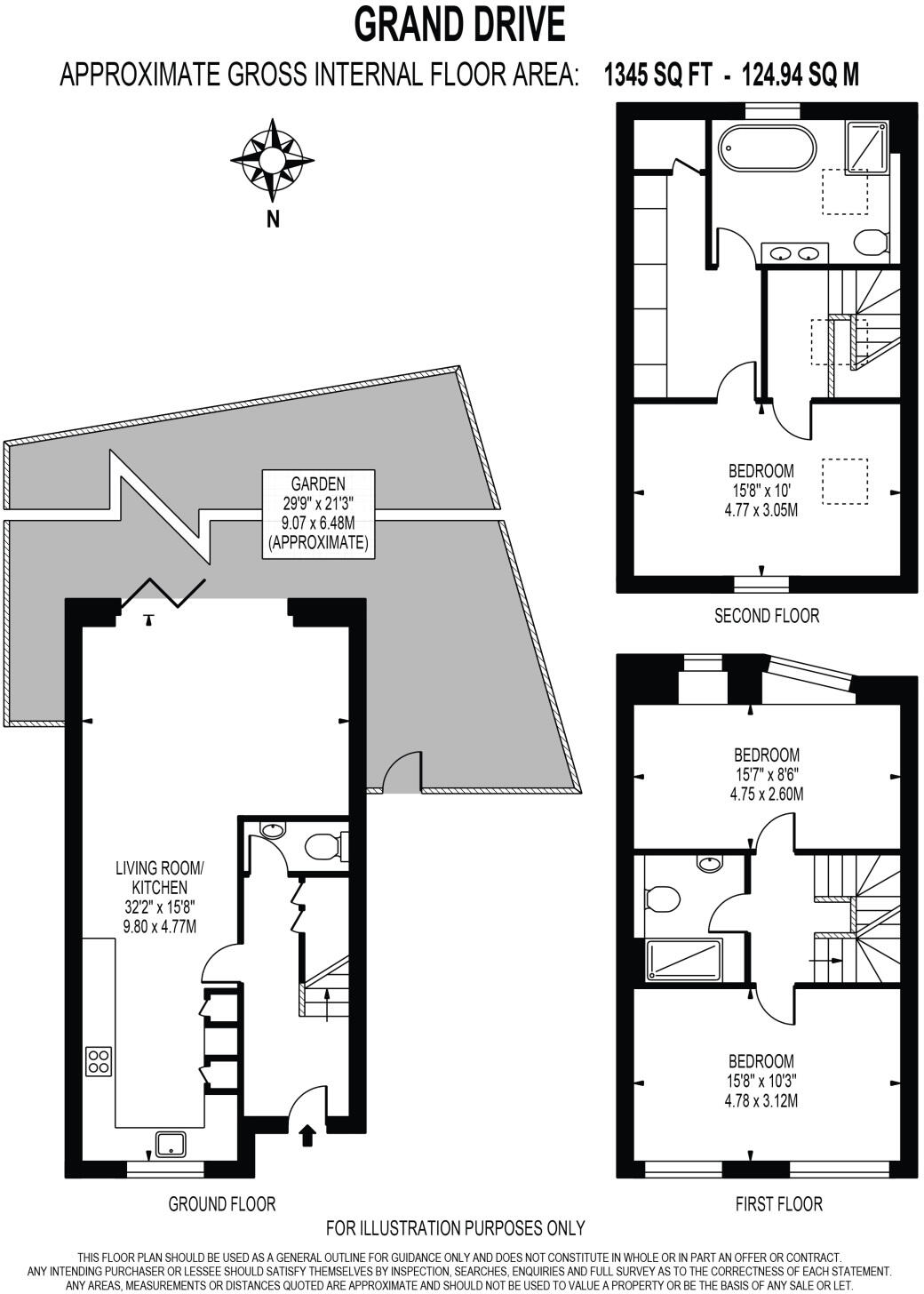 Grand Drive, Raynes Park, SW20 floorplan