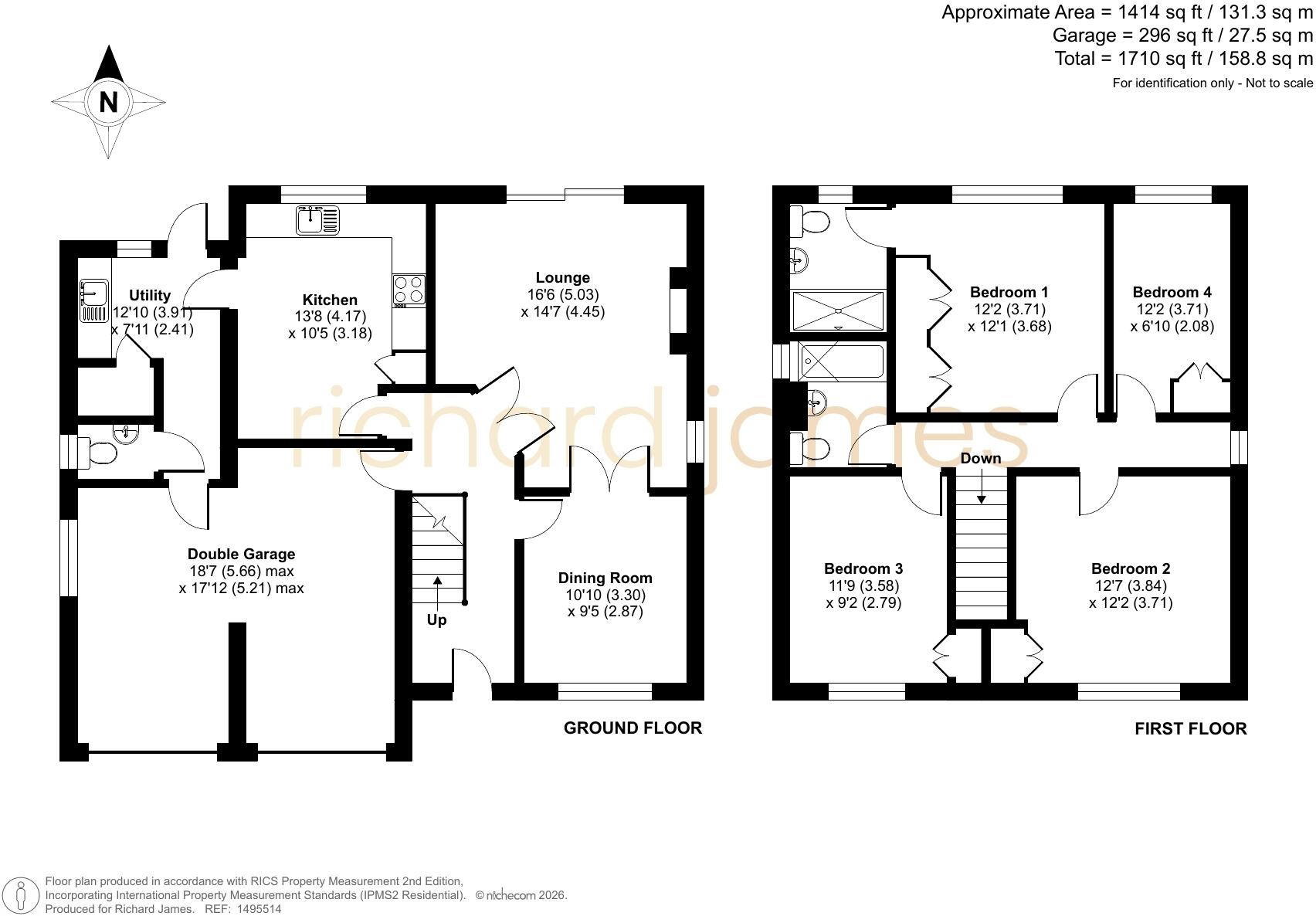 Hampton Drive, Grange Park, Swindon, SN5 floorplan