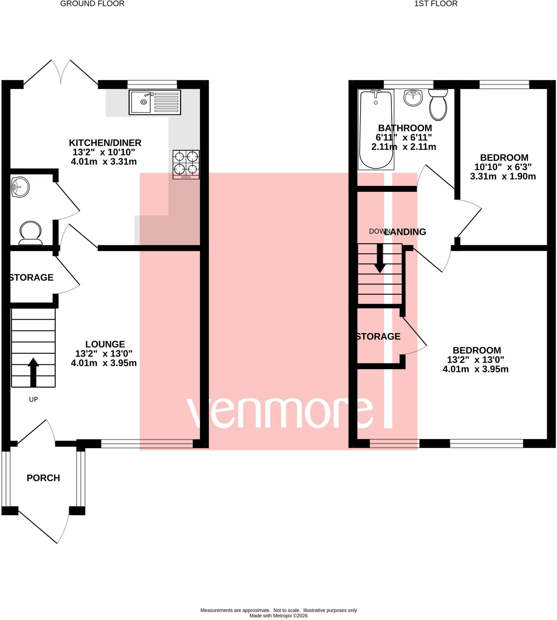 Martensen Drive, Liverpool, Merseyside, L7 floorplan