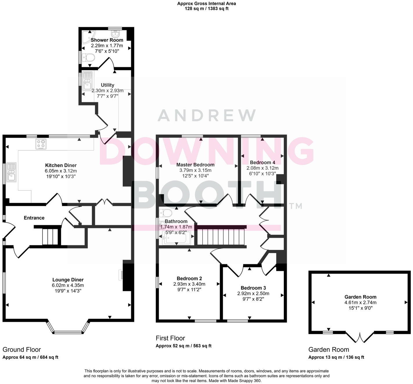 Curborough Road, Lichfield, WS13 7NR - No Upward Chain floorplan