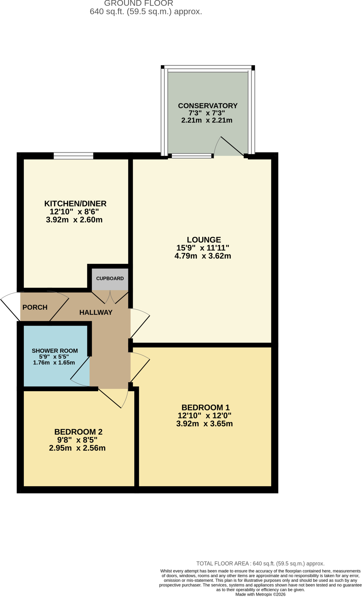 Sandown Drive, Denton floorplan