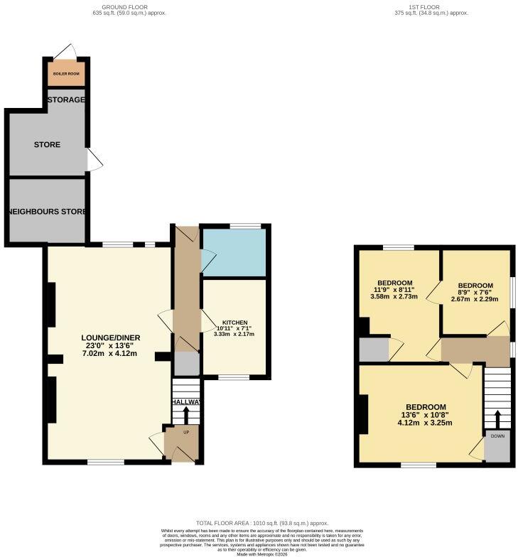 6 Hollow Lane, Langham, Holt, Norfolk, NR25 7BY floorplan