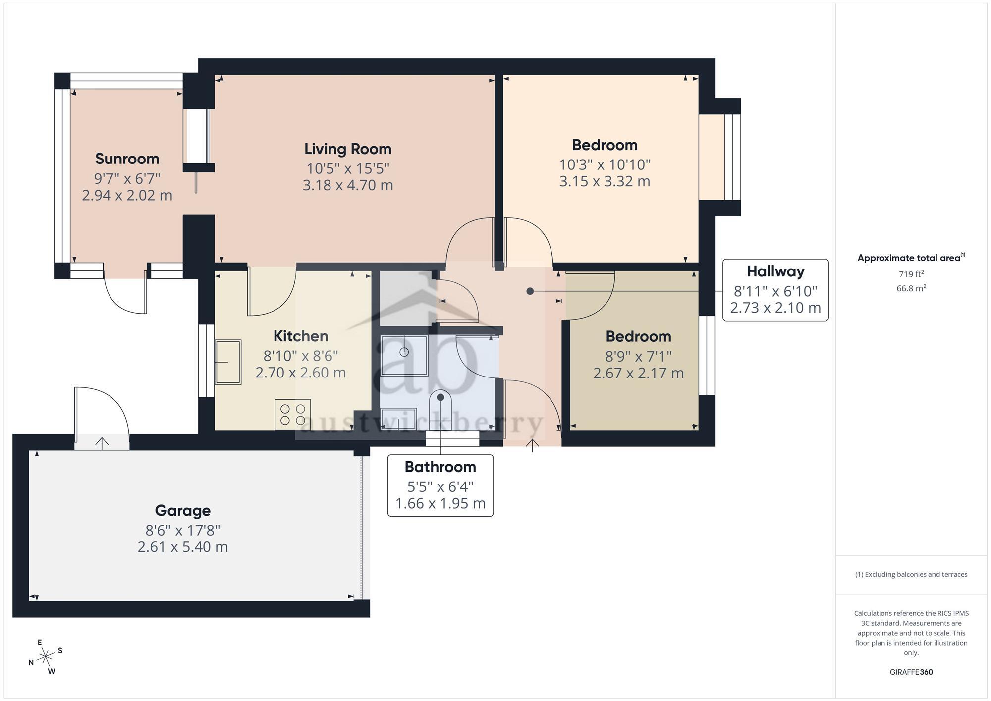Grantchester Place, Kesgrave floorplan