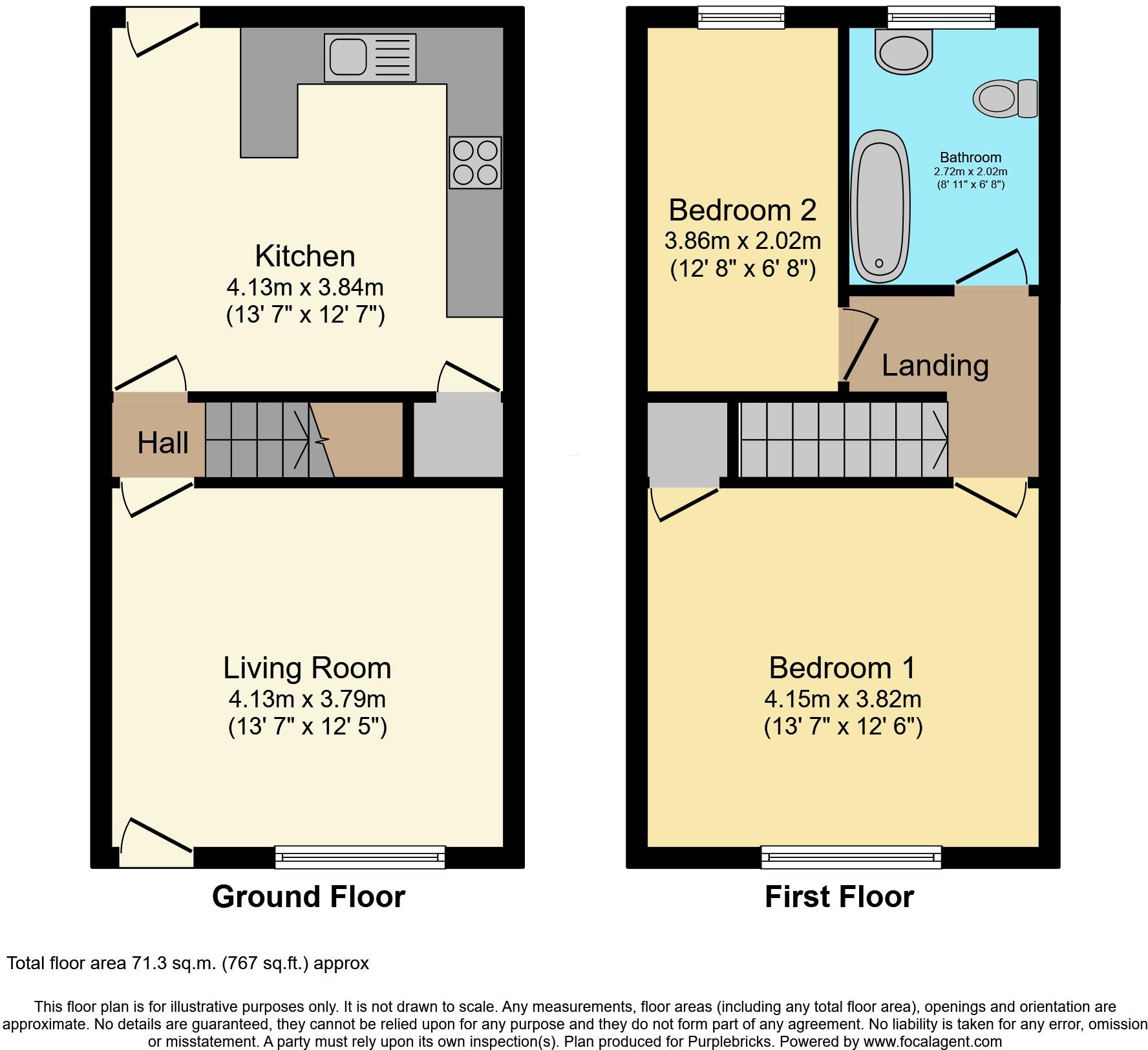 West Street, Pontefract, WF9 floorplan