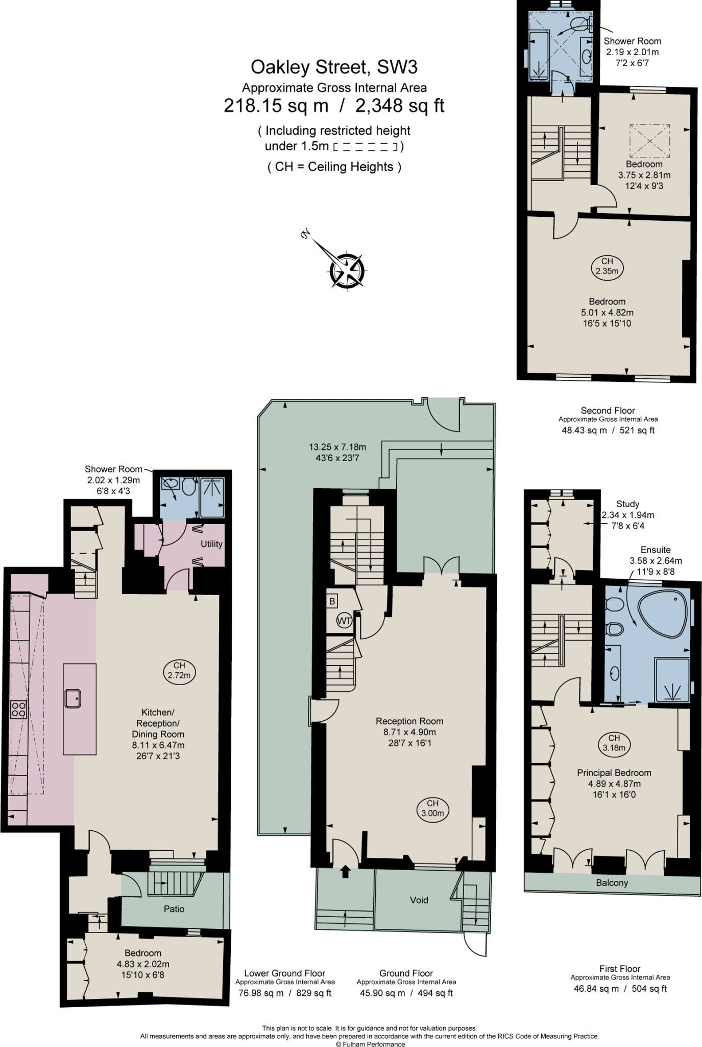 Oakley Street, London, SW3 floorplan