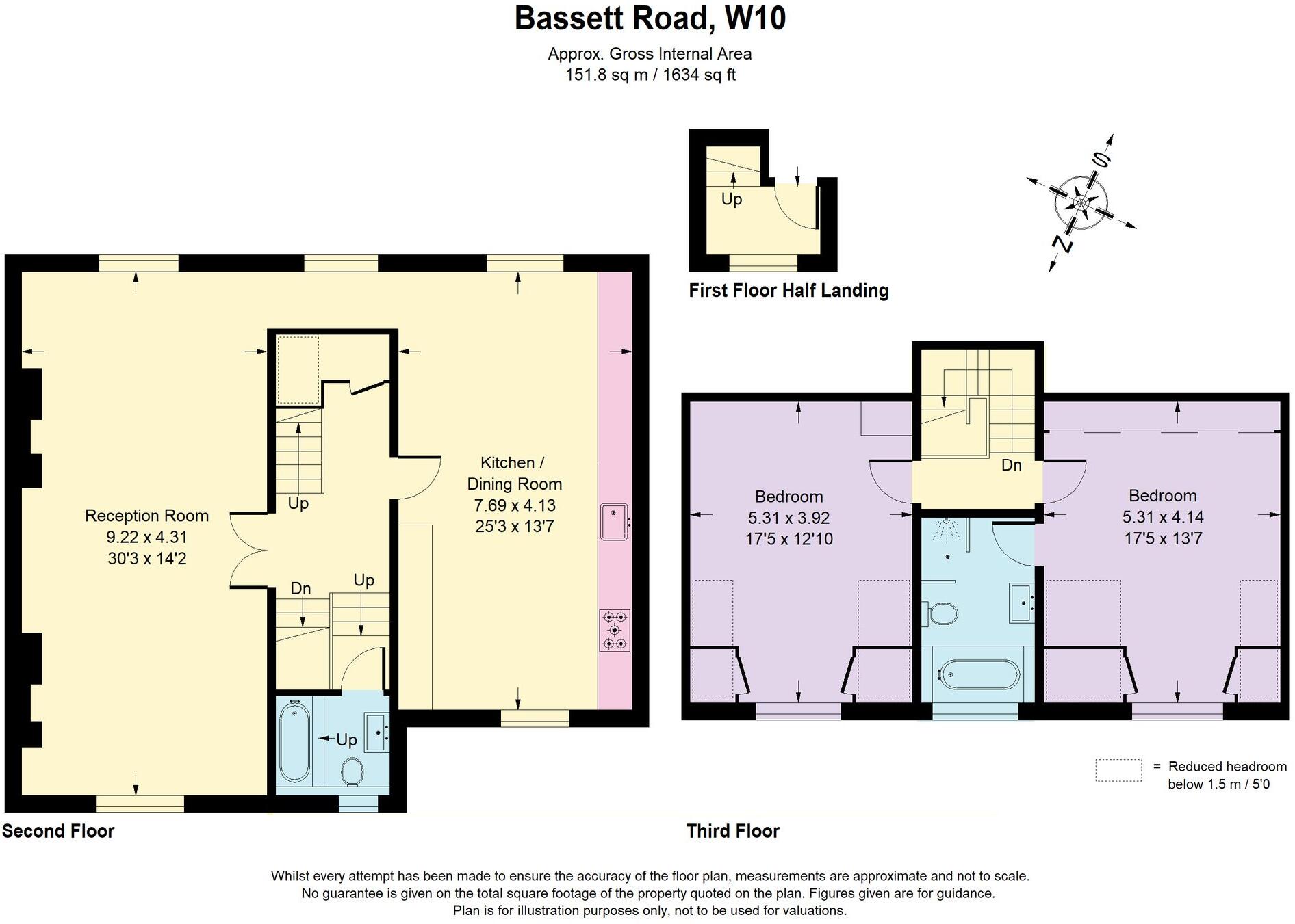 Bassett Road, North Kensington, W10 floorplan
