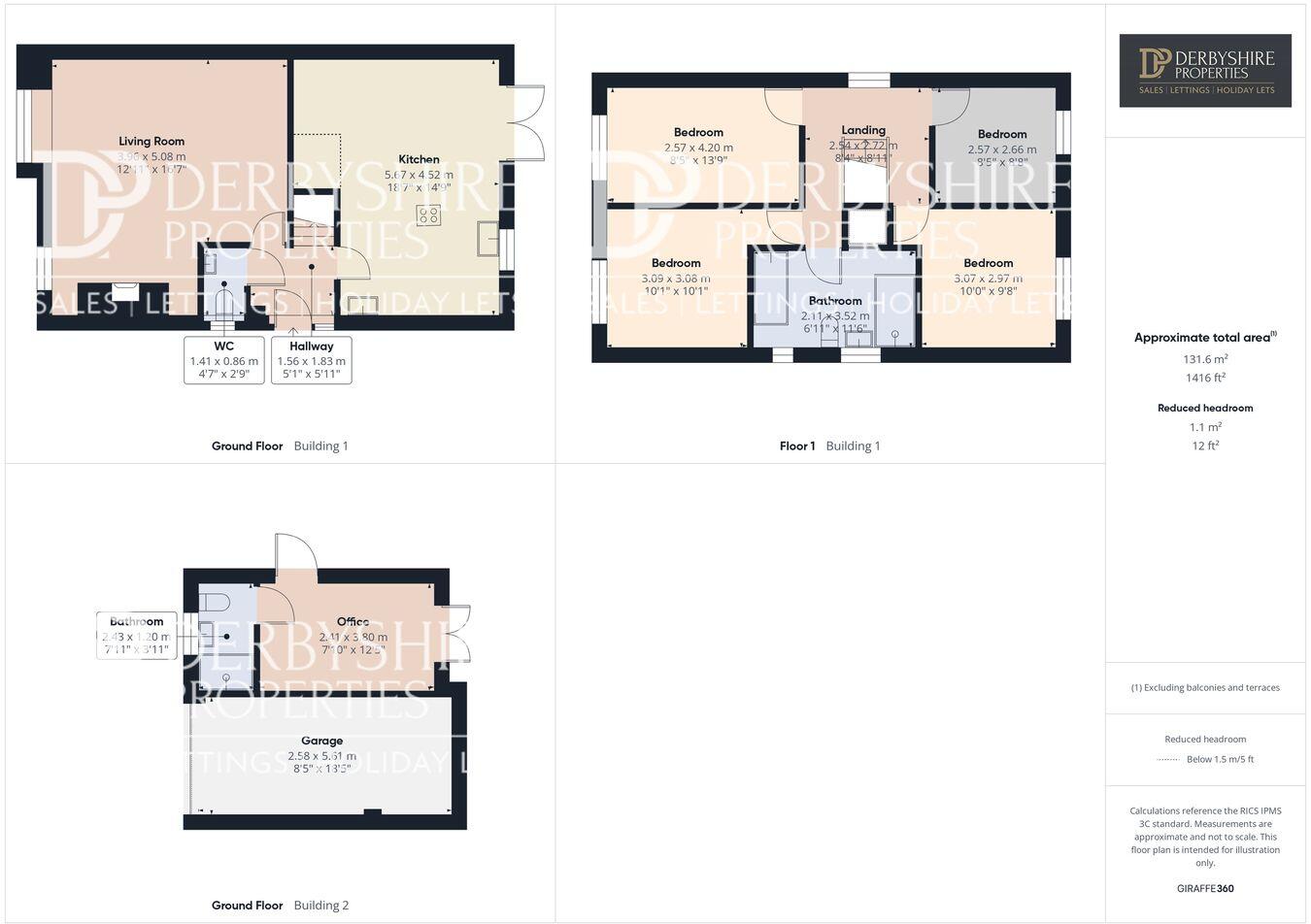 Cliff Nook, South Normanton, Alfreton, DE55 floorplan