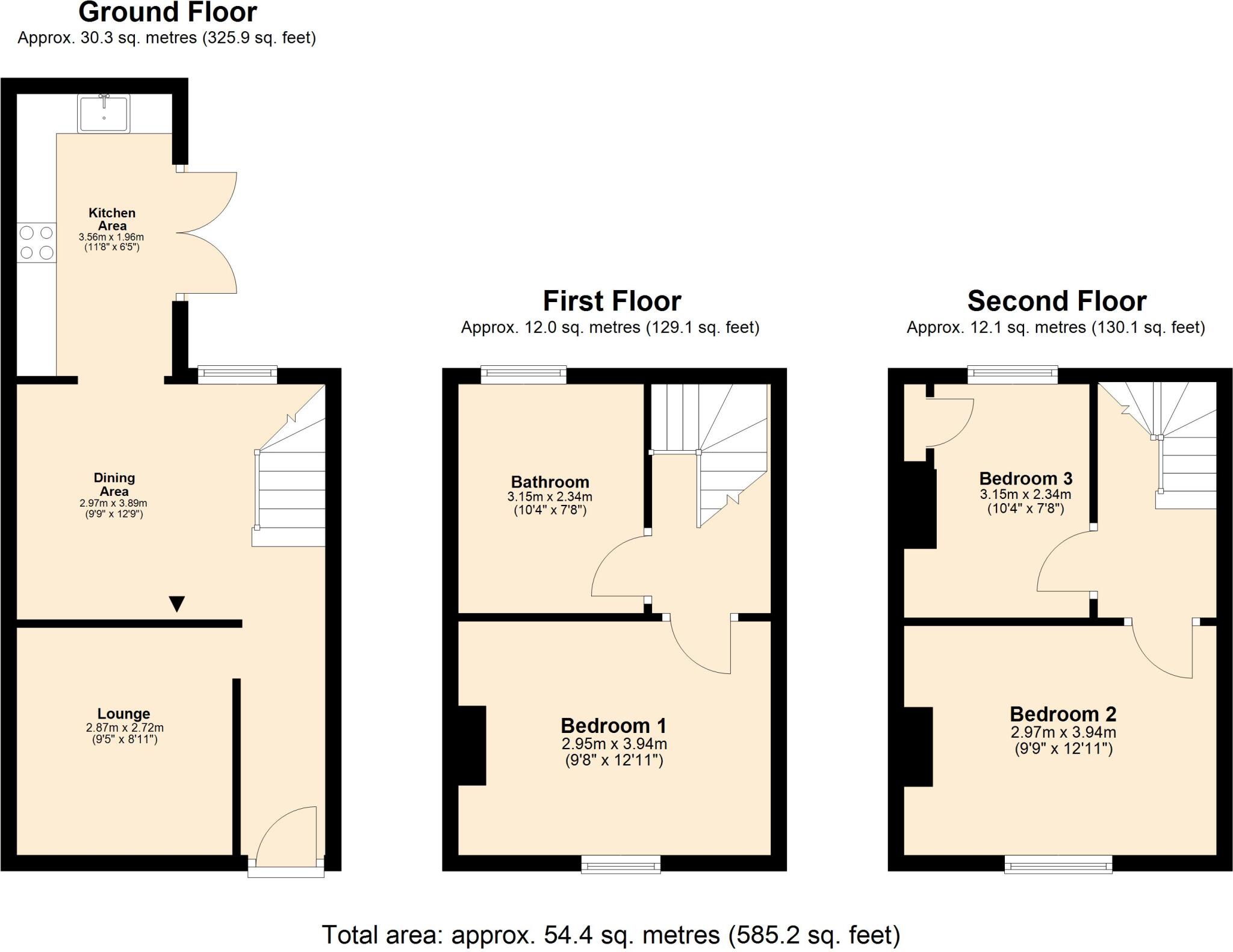 Broad Street Ramsgate CT11 floorplan