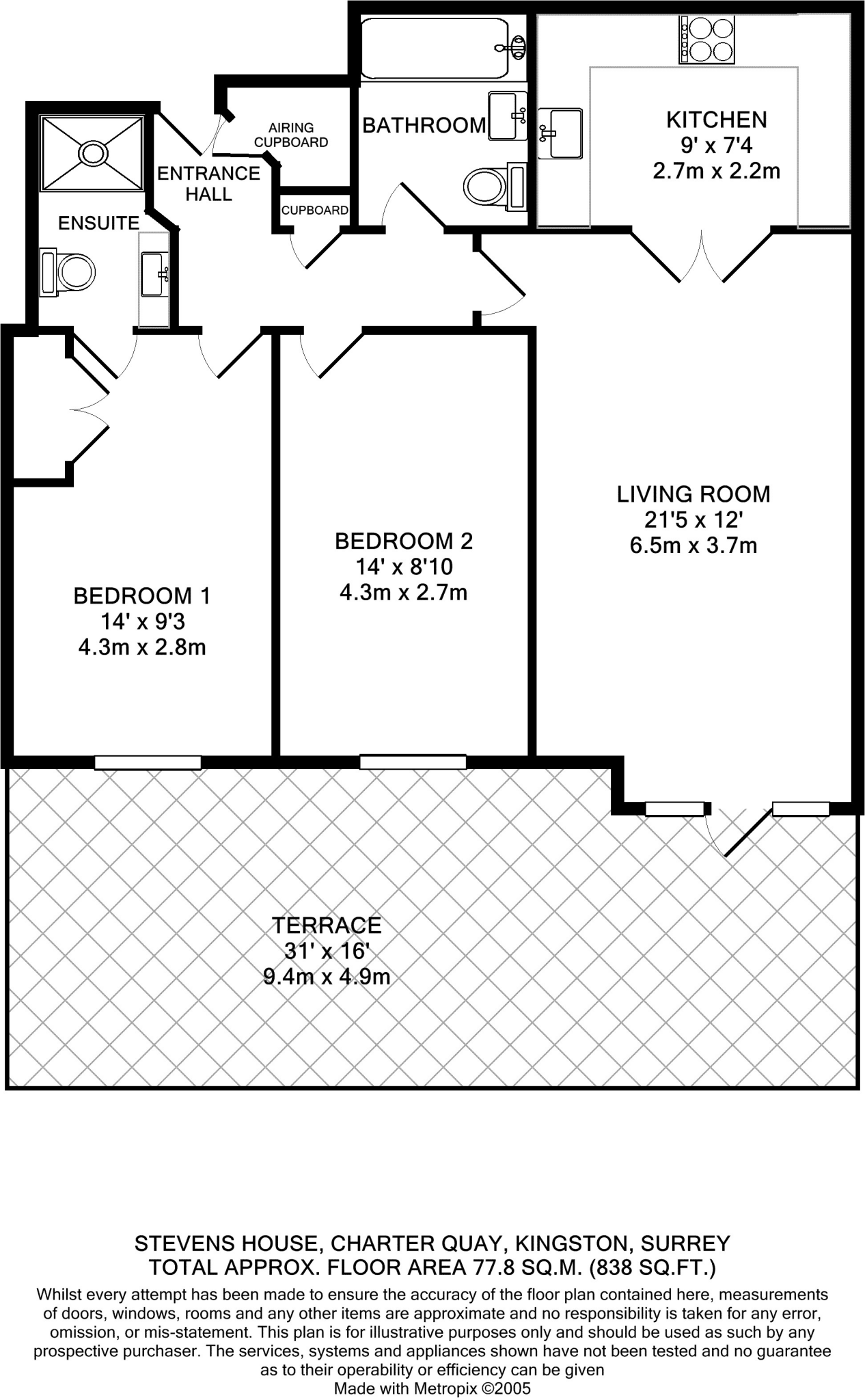 Charter Quay, Kingston Upon Thames floorplan