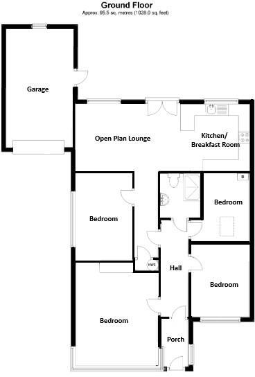 Denham Close, Dymchurch, Romney Marsh floorplan