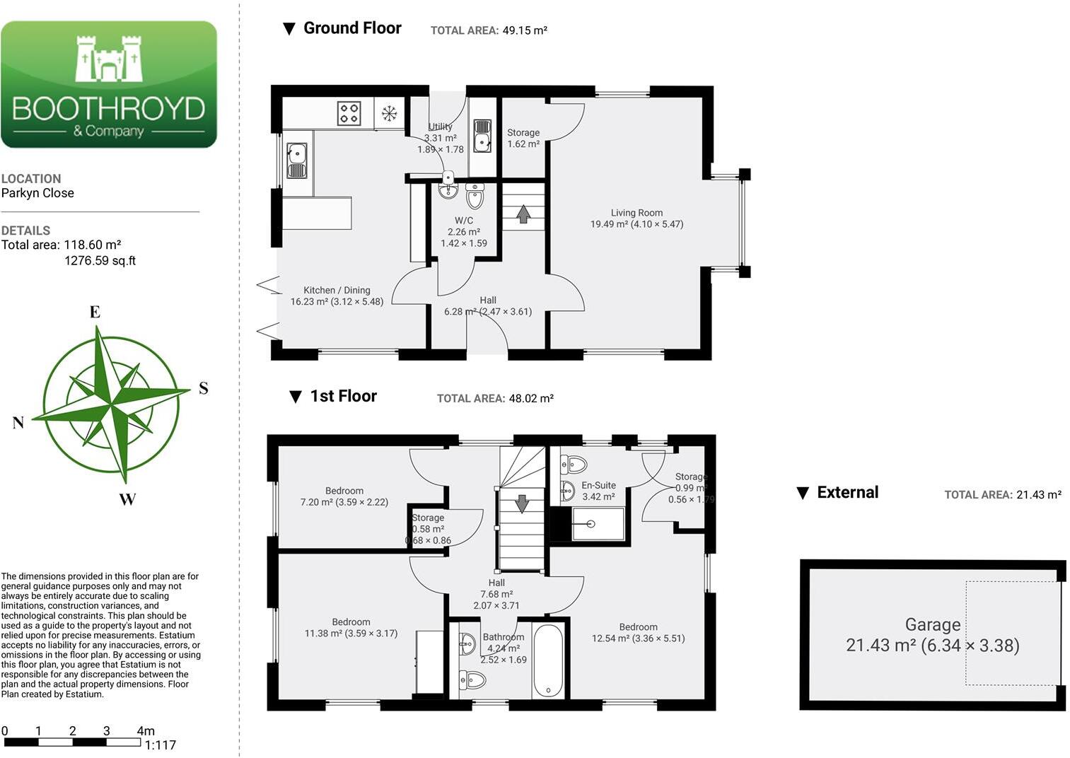 Parkyn Close, Kenilworth floorplan