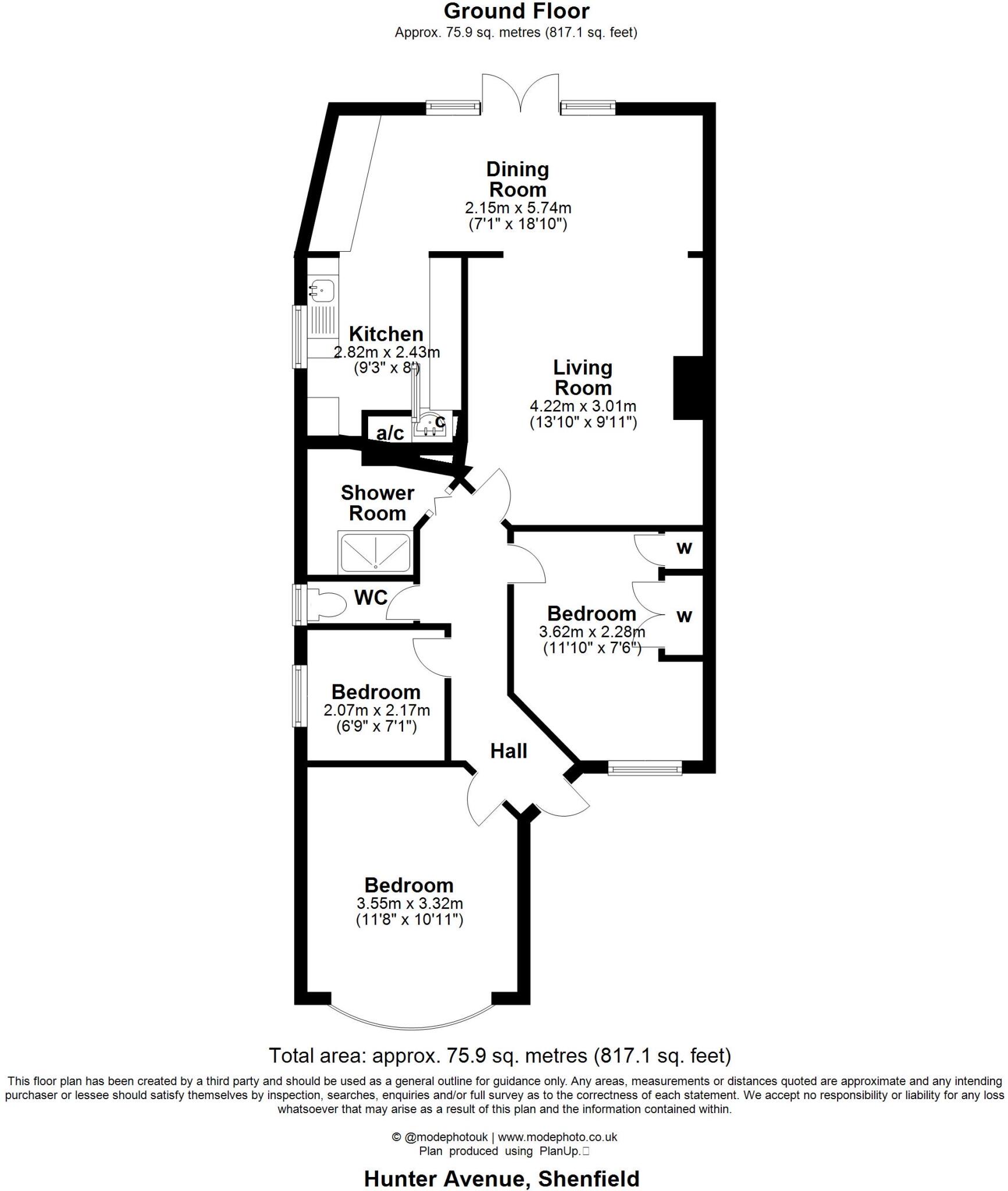 Hunter Avenue, Shenfield, CM15 floorplan