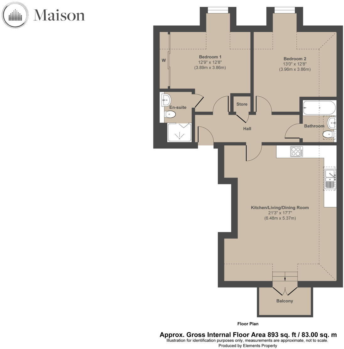 Godstone, RH9 8FG floorplan
