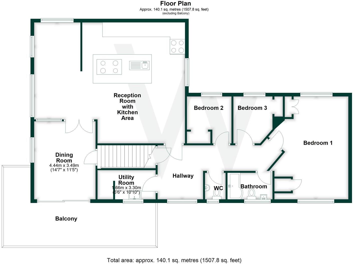 Hadleigh Court, Salisbury floorplan